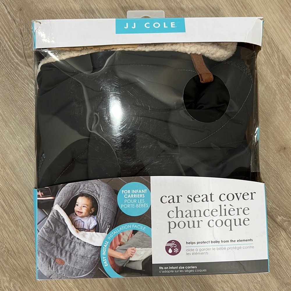 Car seat cover JJ Cole Black